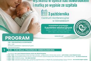 Konferencja o opiece nad noworodkami.